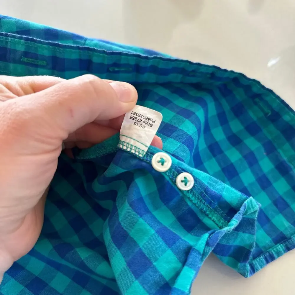 Crewcuts blue plaid